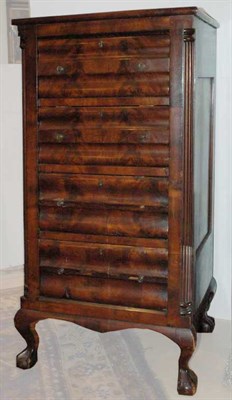 Lot 1301 - Classical Style Mahogany Chest of Drawers...