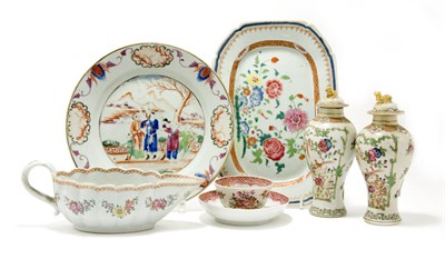 Lot 2249 - Group of Chinese Export Famille Rose and Other...