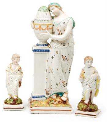 Lot 2330 - Group of Staffordshire Pottery Figures and...
