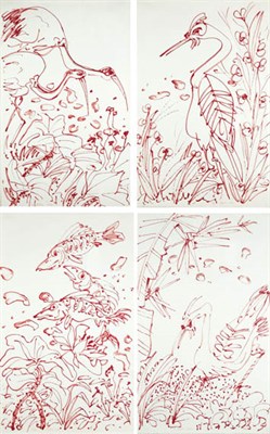 Lot 80 - Brad Darius Davis American, b. 1942 Water...