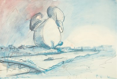 Lot 121 - Claes Oldenburg PROPOSED MONUMENT FOR...