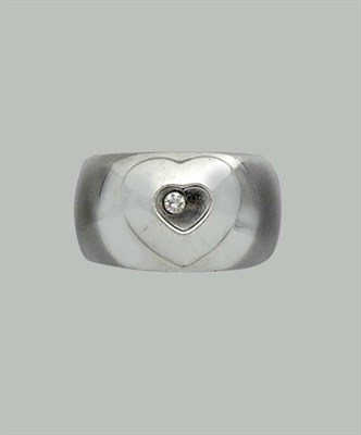 Lot 2290 - White Gold and Diamond Band Ring