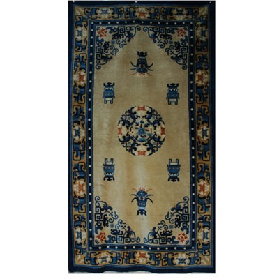Lot 430 - Chinese Rug China, late 19th century The ivory...