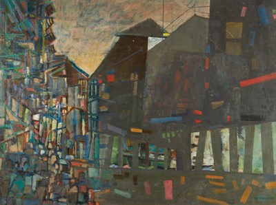 Lot 1071 - Jack Perlmutter American, 1920-2006 Night...