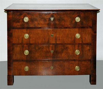 Lot 484 - Charles X Mahogany Commode Height 39 inches,...