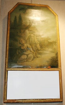 Lot 230 - Louis XVI Style Gilt-Wood Trumeau Height 59...