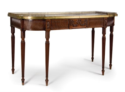 Lot 214 - George III Mahogany Serving Table Circa 1780...