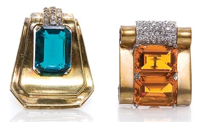 Lot 76 - Two Joseph Mazer Retro Clips