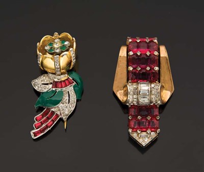 Lot 106 - Two Marcel Boucher Pins