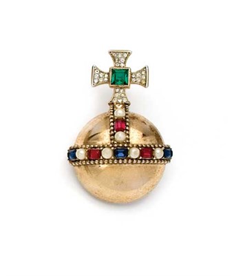 Lot 90 - Trifari Orb Pin