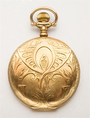 Lot 2772 - Gold Hunting Case Pocket Watch, Patek Philippe