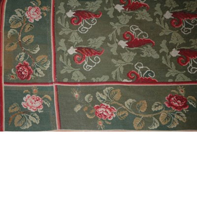 Lot 409 - Needlepoint Carpet France, second half 19th...