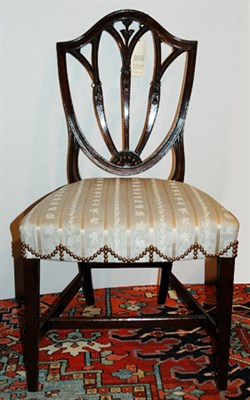 Lot 325 - George III Mahogany Side Chair