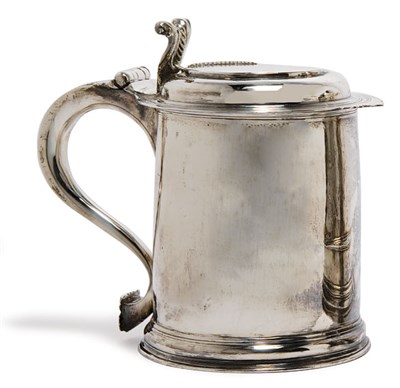 Lot 247 - George III Silver Tankard Thomas Whipham &...
