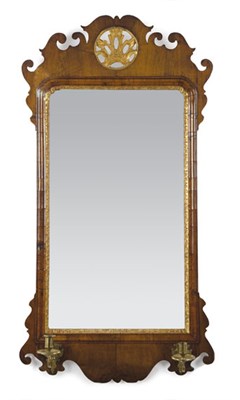 Lot 123 - George II Parcel Gilt Mahogany Mirror Mid 18th...