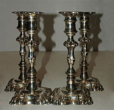 Lot 299 - Set of Four Sheffield Silver Plated...