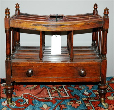 Lot 387 - George IV Rosewood Canterbury Circa 1820 The...