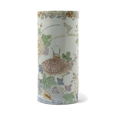 Lot 3491A - Chinese Floral Decorated Porcelain Umbrella...
