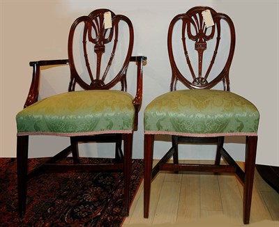 Lot 469 - Set of Twelve George III Style Mahogany Dining...