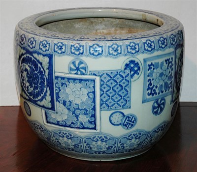 Lot 3491 - Pair of Asian Blue and White Porcelain...