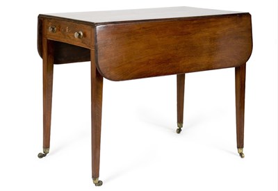 Lot 3145 - George III Style Mahogany Pembroke Table...