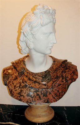 Lot 245 - Marble Bust of a Classical Figure Height 30...
