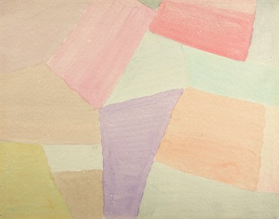 Lot 11 - Philip Pavia American, 1912-2005 Abstraction,...