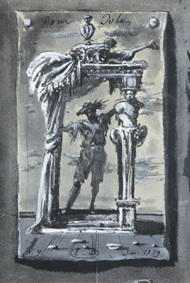 Lot 5 - Eugene Berman American, 1899-1972 (i) Figure...