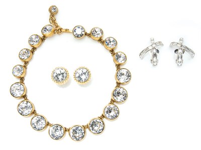 Lot 119 - Rhinestone Headlight Choker