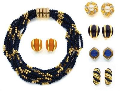 Lot 144 - Group of Kenneth Jay Lane and Other Jewelry