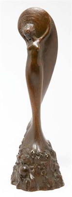 Lot 4156 - Bronze Figure of a Diaphanous Female After a...