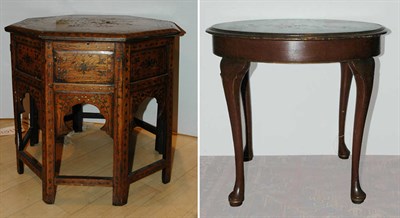 Lot 1459 - Group of Side Tables Comprising two circular...