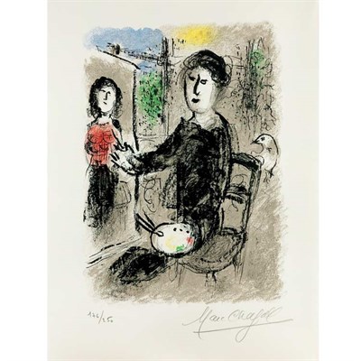Lot 394 - Marc Chagall LES ATELIERS DE CHAGALL (M....