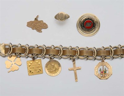 Lot 2023 - Assorted Group of Gold and Metal Jewelry