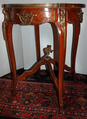 Lot 4221 - Transitional Louis XV/XVI Style Gilt-Metal...