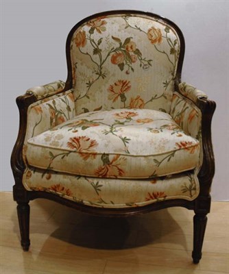 Lot 650 - Transitional Louis XV/XVI Style Upholstered...