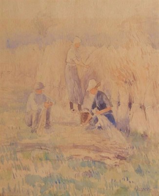 Lot 85 - Robert Vonnoh American, 1858-1933 French...