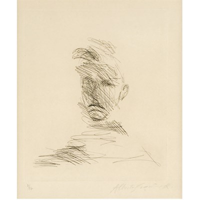 Lot 296 - Alberto Giacometti [PORTRAIT DE RIMBAUD] (L....