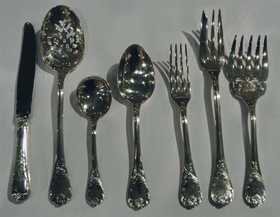 Lot 442 - Christofle Silver Plated Flatware Service...
