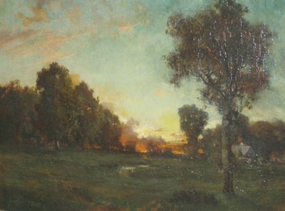 Lot 2039 - American School 19th Century Sunset, Montclair,...