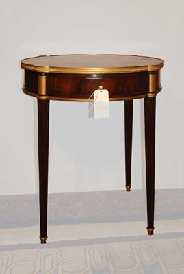 Lot 4491 - Louis XVI Style Gilt-Metal Mounted Mahogany...