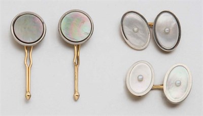 Lot 2407 - Group of Gentleman's Jewelry