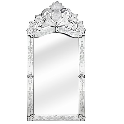 Lot 4128 - Venetian Mirror Framed Mirror The rectangular...