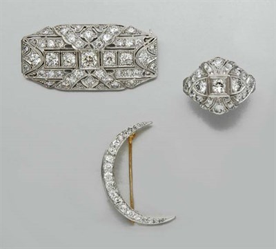 Lot 2273 - Group of Diamond Jewelry