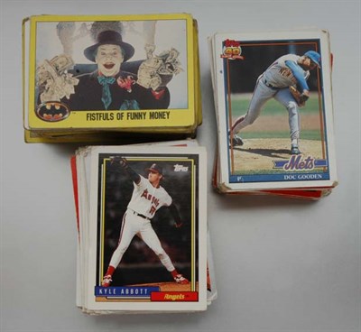 Lot 2021 - Group of Baseball and Batman Cards