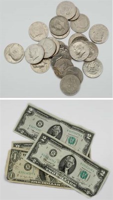 Lot 2041 - Group of U.S. Coins and Currency