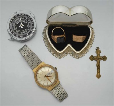 Lot 2114 - Group of Jewelry, U.S. Currency and Stamps