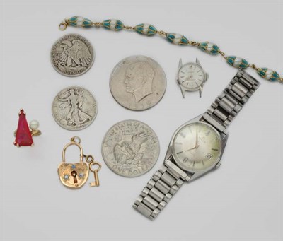 Lot 2045 - Assorted Group of Jewelry and U.S. Coins