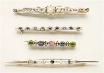 Lot 2854 - Assorted Group of Bar Pins