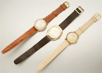 Lot 2826 - Three Gentleman's Wristwatches